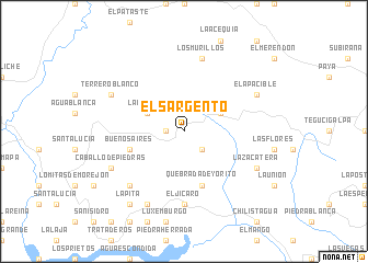 map of El Sargento