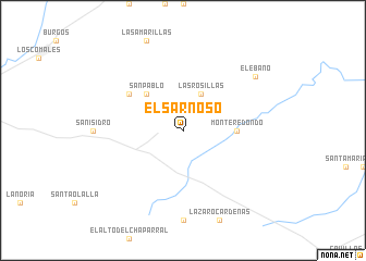map of El Sarnoso