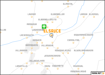 map of El Sauce