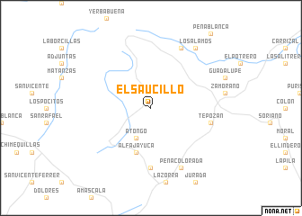 map of El Saucillo