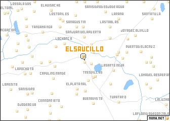 map of El Saucillo