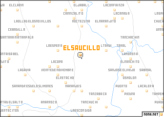 map of El Saucillo