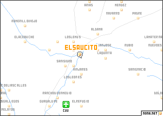 map of El Saucito