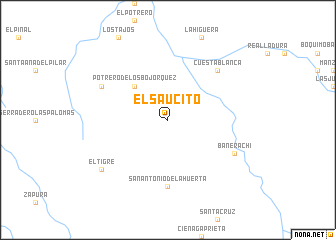 map of El Saucito