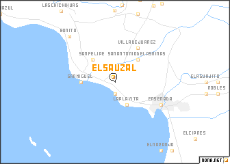 map of El Sauzal