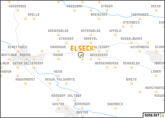 map of Elseck
