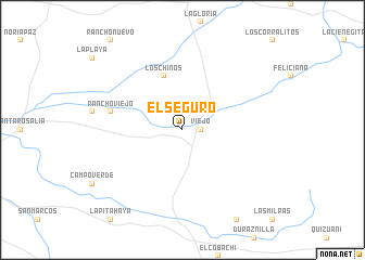 map of El Seguro