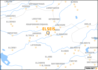 map of El Seis