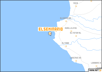 map of El Seminario