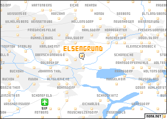 map of Elsengrund