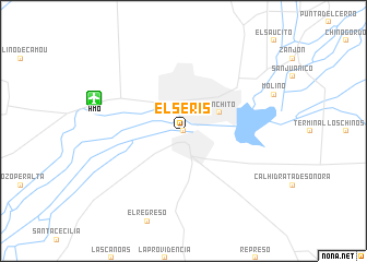 map of El Seris