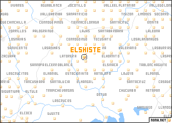 map of El Shiste