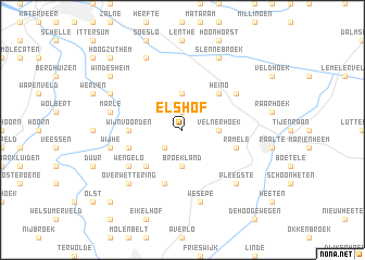 map of Elshof