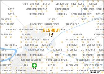 map of Elshout