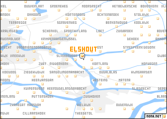 map of Elshout