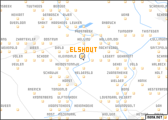 map of Elshout