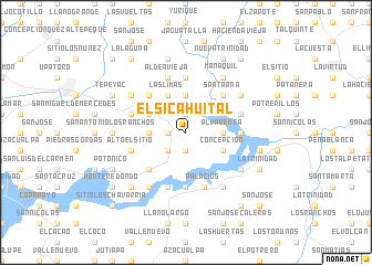 map of El Sicahuital