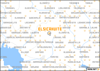 map of El Sicahuite