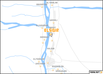 map of El Sidir