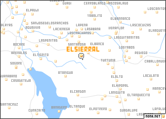 map of El Sierral