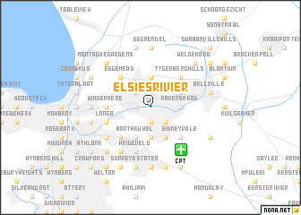 map of Elsiesrivier