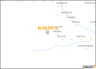 map of El Silencio