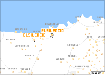 map of El Silencio