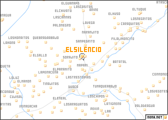 map of El Silencio