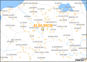 map of El Silencio