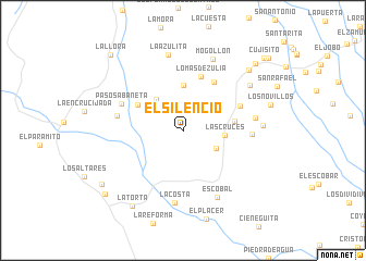 map of El Silencio