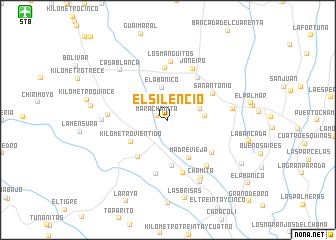 map of El Silencio