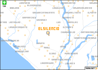 map of El Silencio