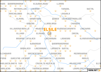 map of El Sile