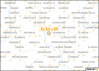 map of El Sillón