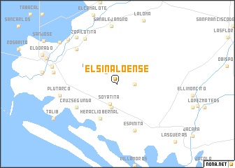 map of El Sinaloense