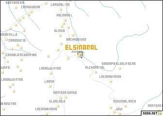 map of El Sinaral