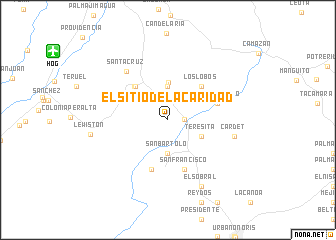 map of El Sitio de la Caridad