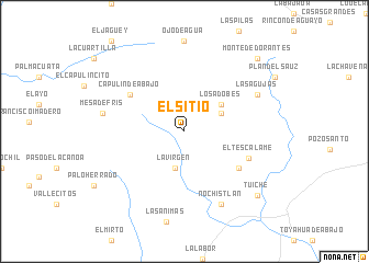 map of El Sitio