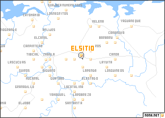 map of El Sitio