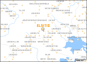 map of El Sitio