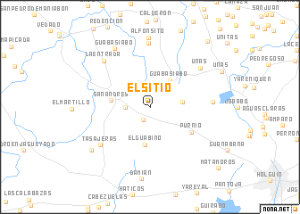 map of El Sitio