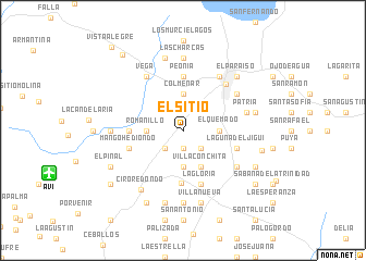 map of El Sitio