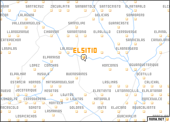 map of El Sitio