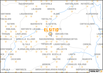 map of El Sitio