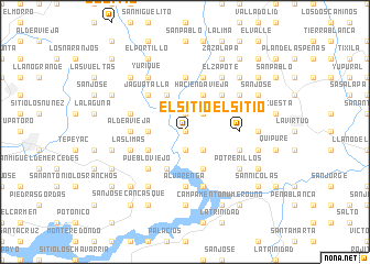 map of El Sitio