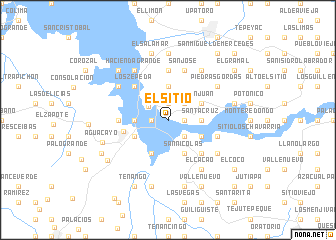 map of El Sitio