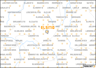 map of El Sitio