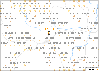 map of El Sitio