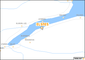 map of Elsnes