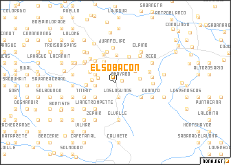 map of El Sobacón